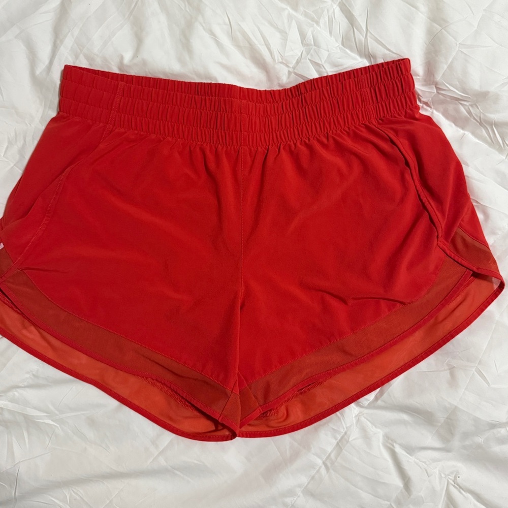 Athleta Size 8 Women's Dark Orange Athletic Shorts